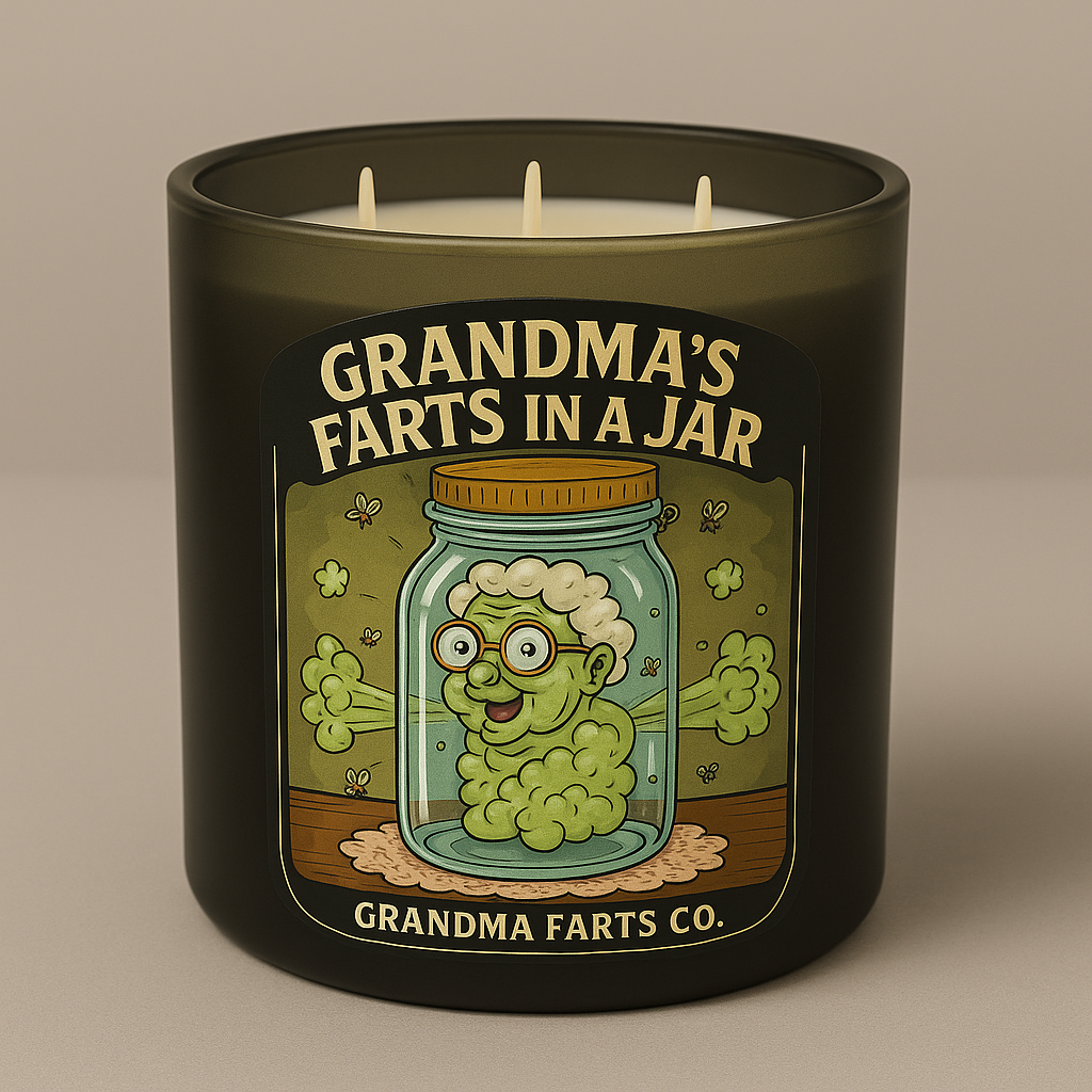 Grandma's farts in a jar