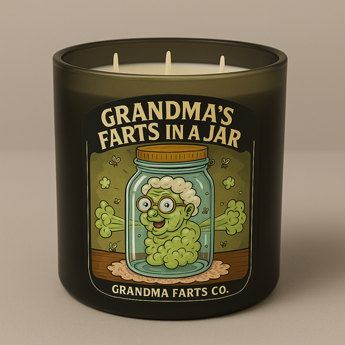 Grandma's farts in a jar
